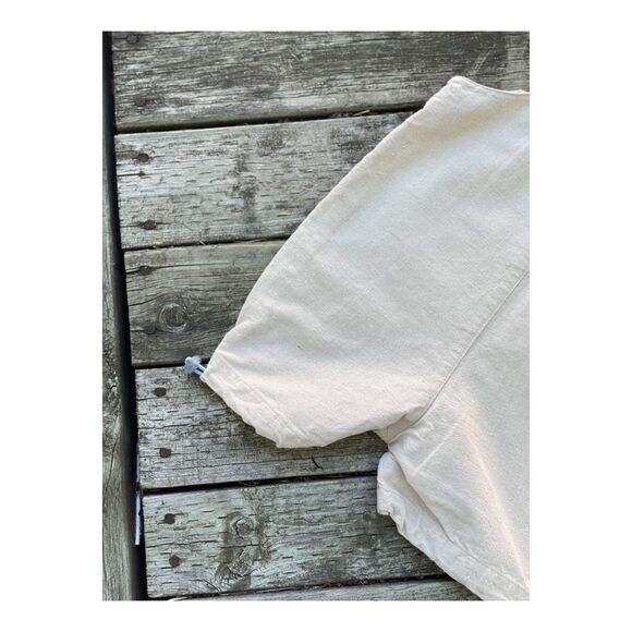 Kimbaloo Shortalls Overalls Linen Cotton Bunnies Sz 12M Easter Pastel - Picture 12 of 13